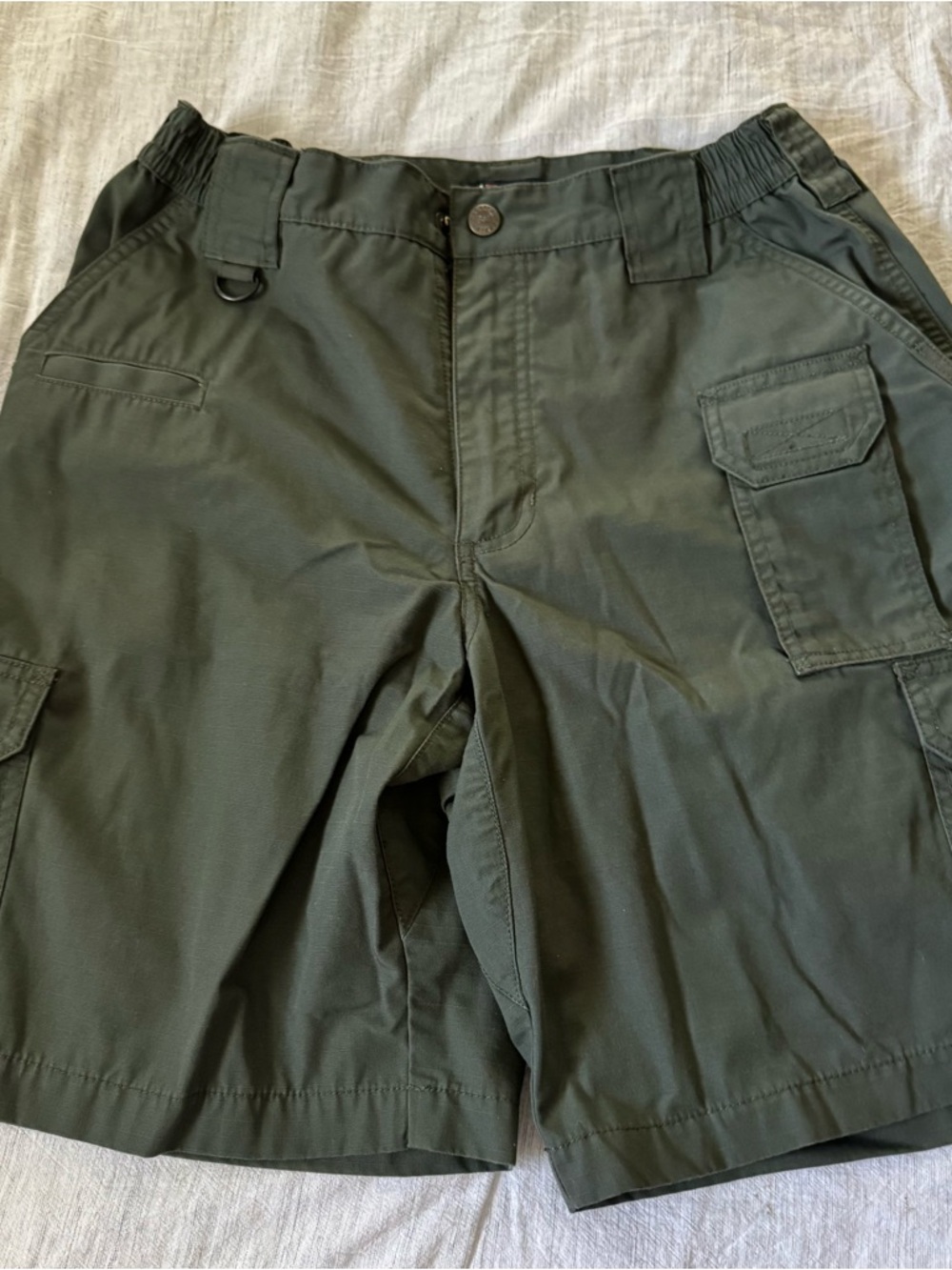 5.11 Tactical Olive Green Cargo Shorts